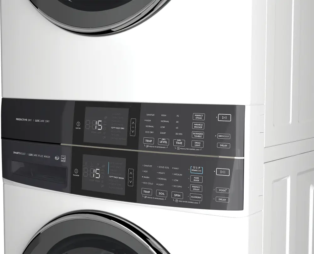 ELTG7600AW Electrolux Full Size Gas Frontload Laundry Tower - White-6