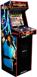 195570019733 Arcade1Up Mortal Kombat II Deluxe Arcade Game