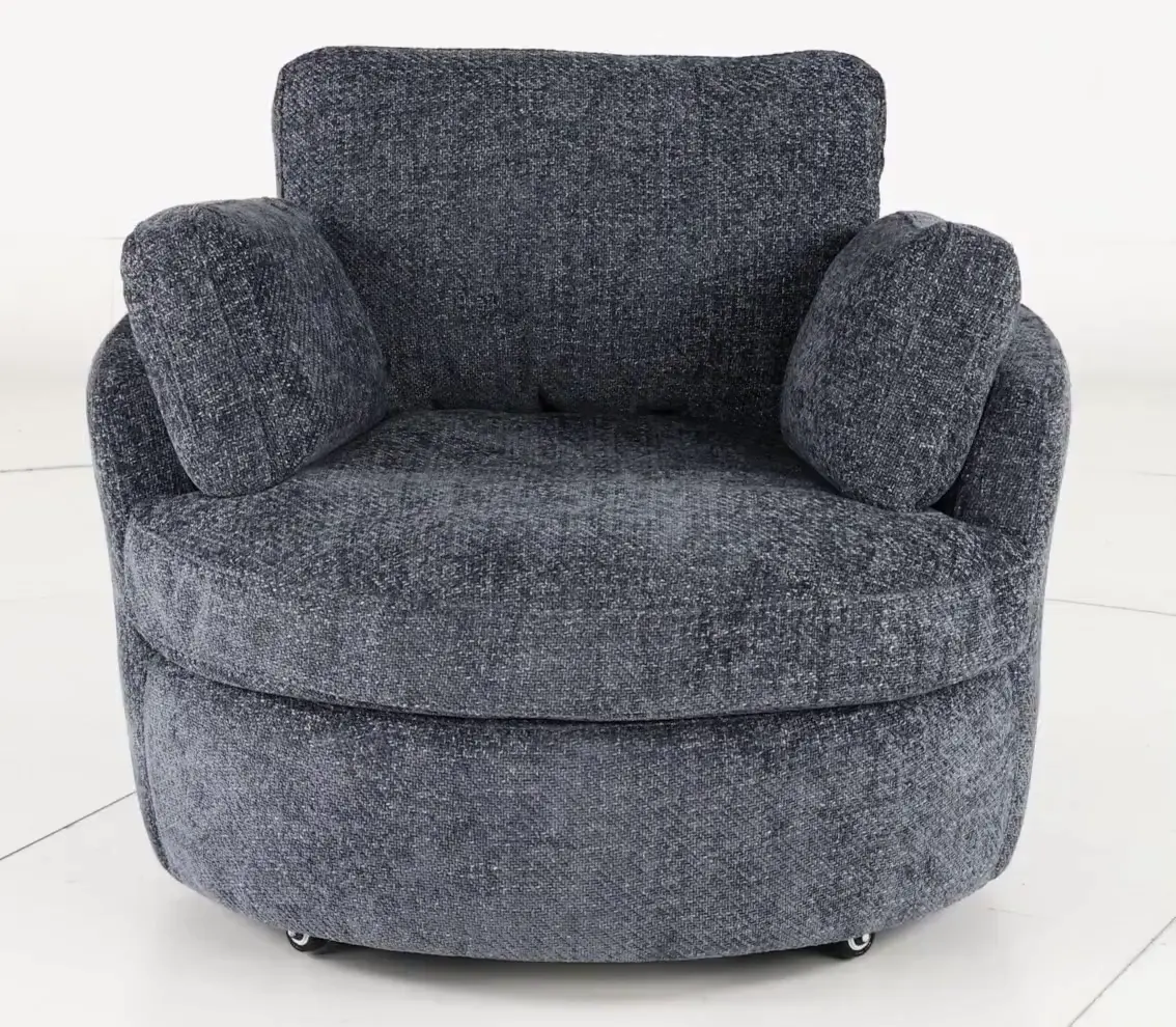 Slider Azure Swivel Barrel Chair-5