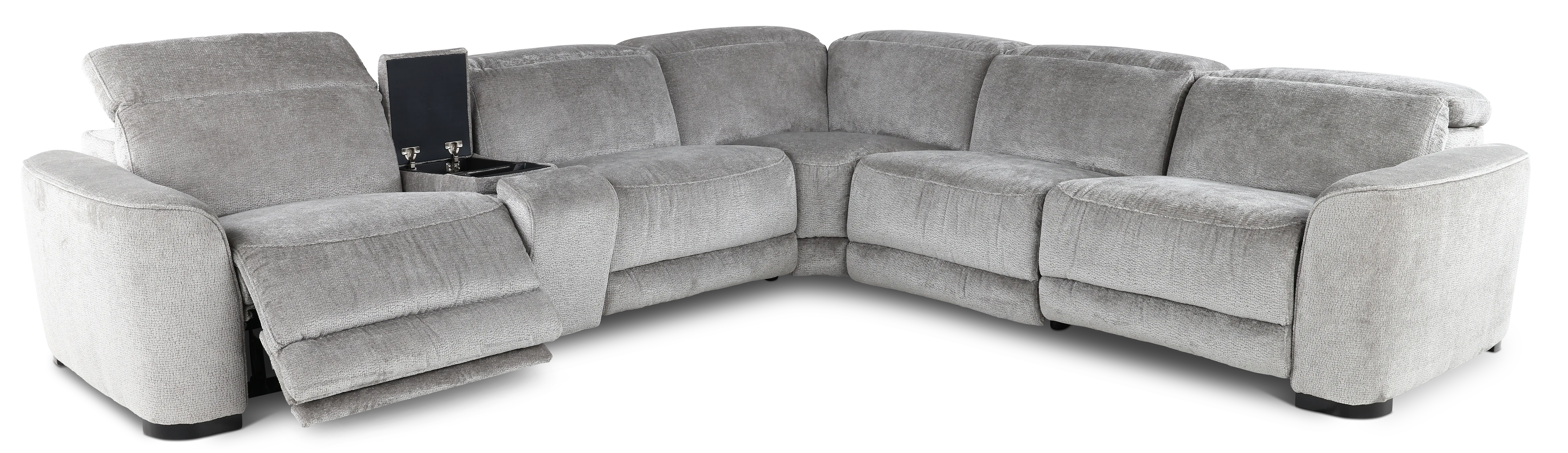 Waves Fog 6 Piece Power Reclining Sectional-4