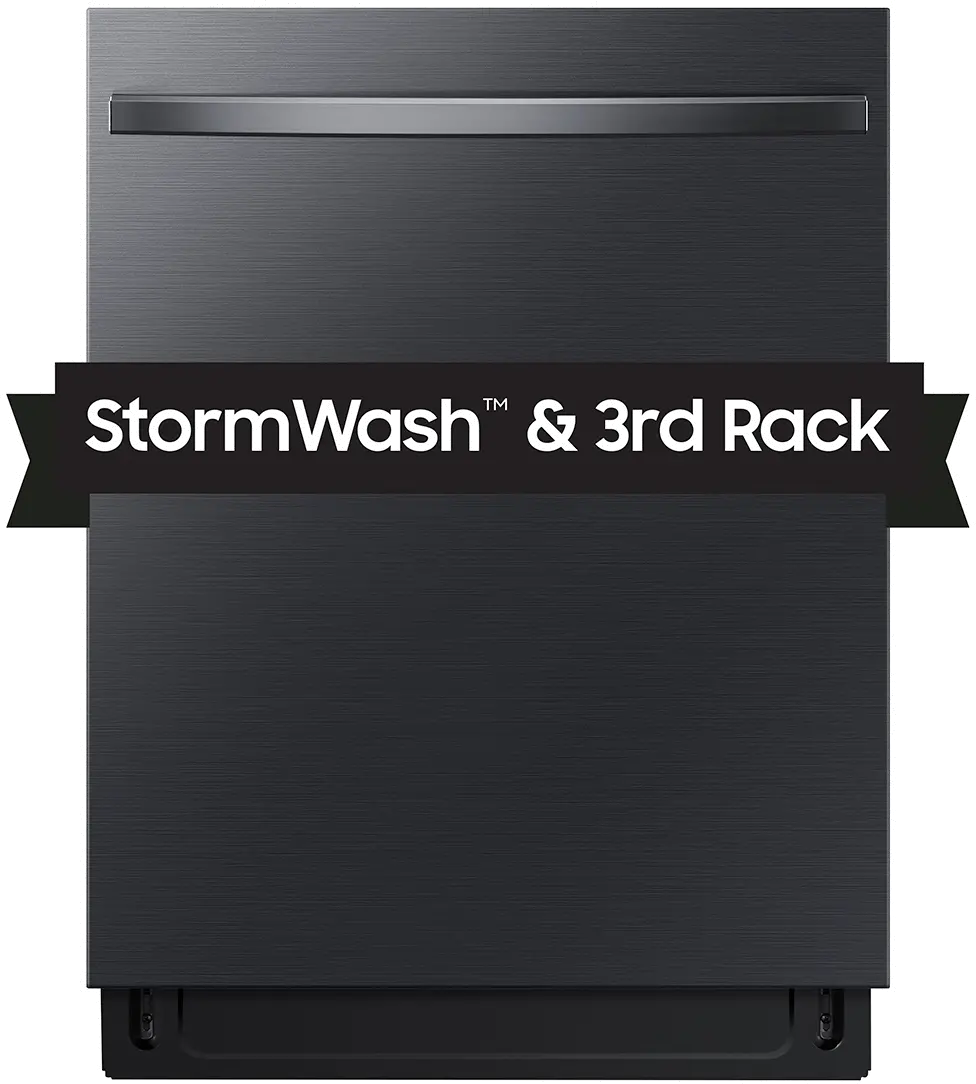 DW80CG5451MT Samsung Top Control Dishwasher with StormWash™ - Black Stainless Steel-3