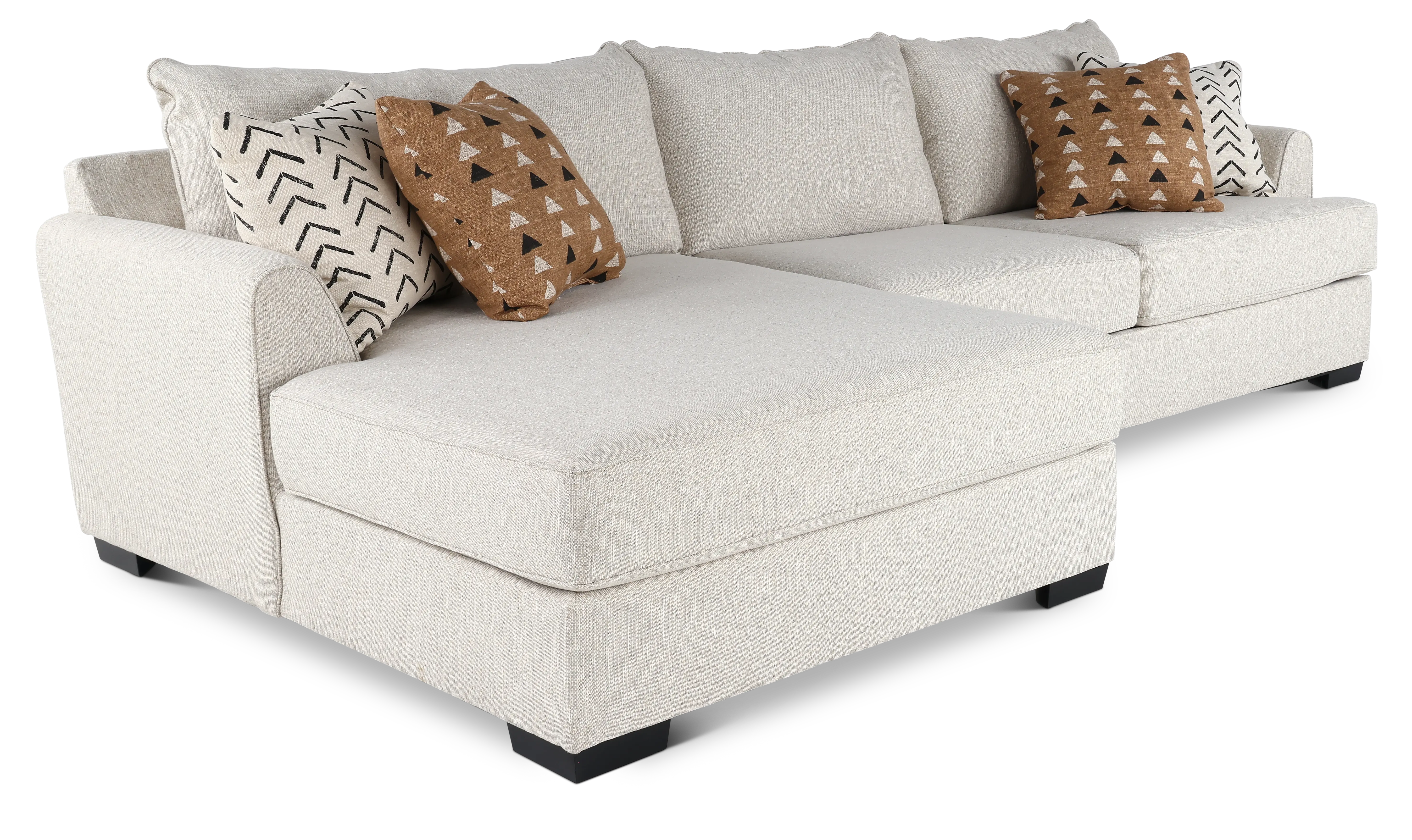 2PC/DAHLIA Dahlia Stone Gray 2-Piece Sectional-4