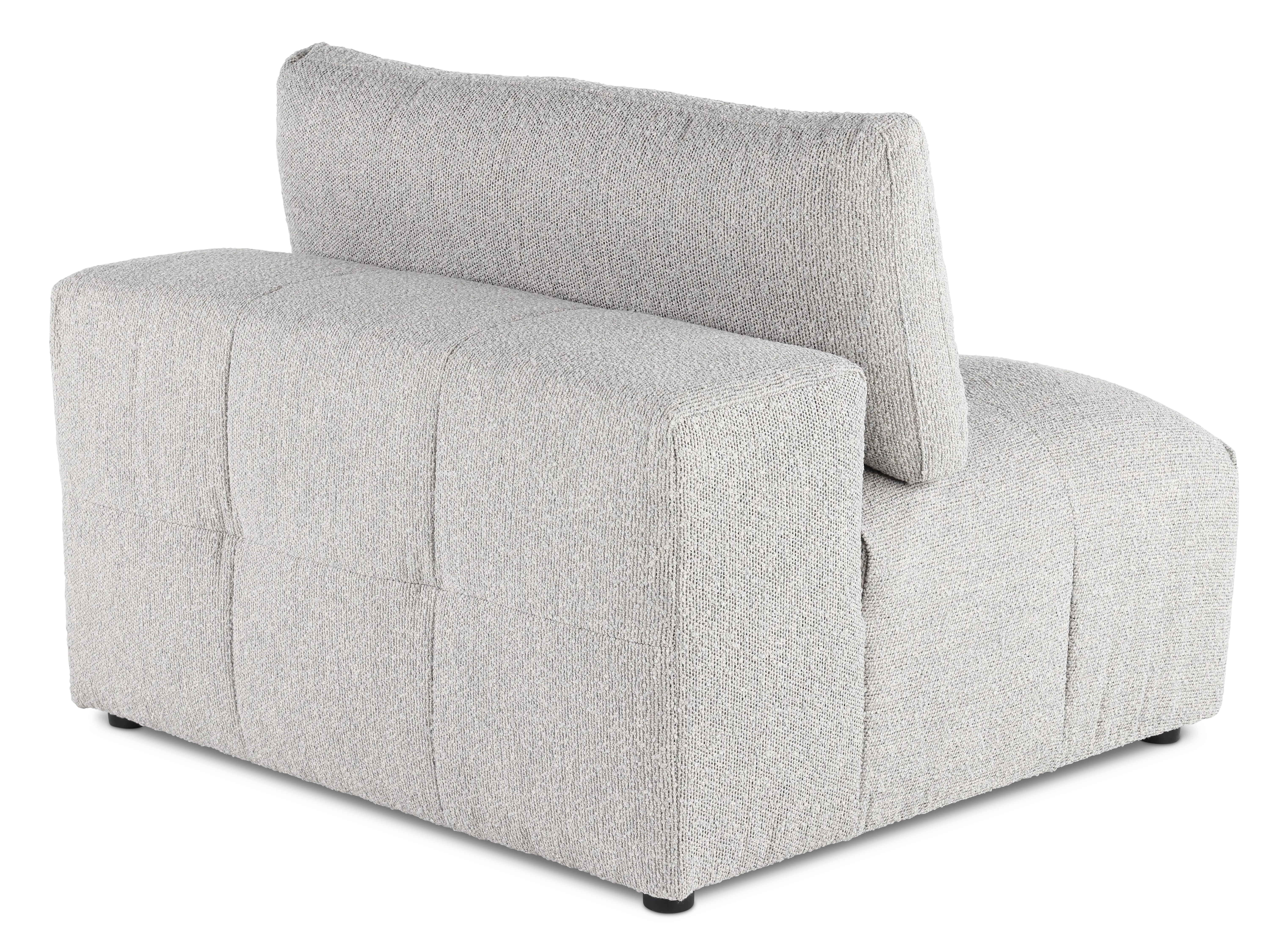 Preston Gray Modular Armless Chair-6