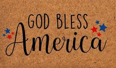 109371729 God Bless America Doormat-1