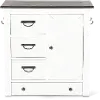417-PF1000/PET-CAB White Pet Feeder Cabinet