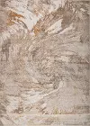 Paris 5 x 8 Beige Brown Area Rug