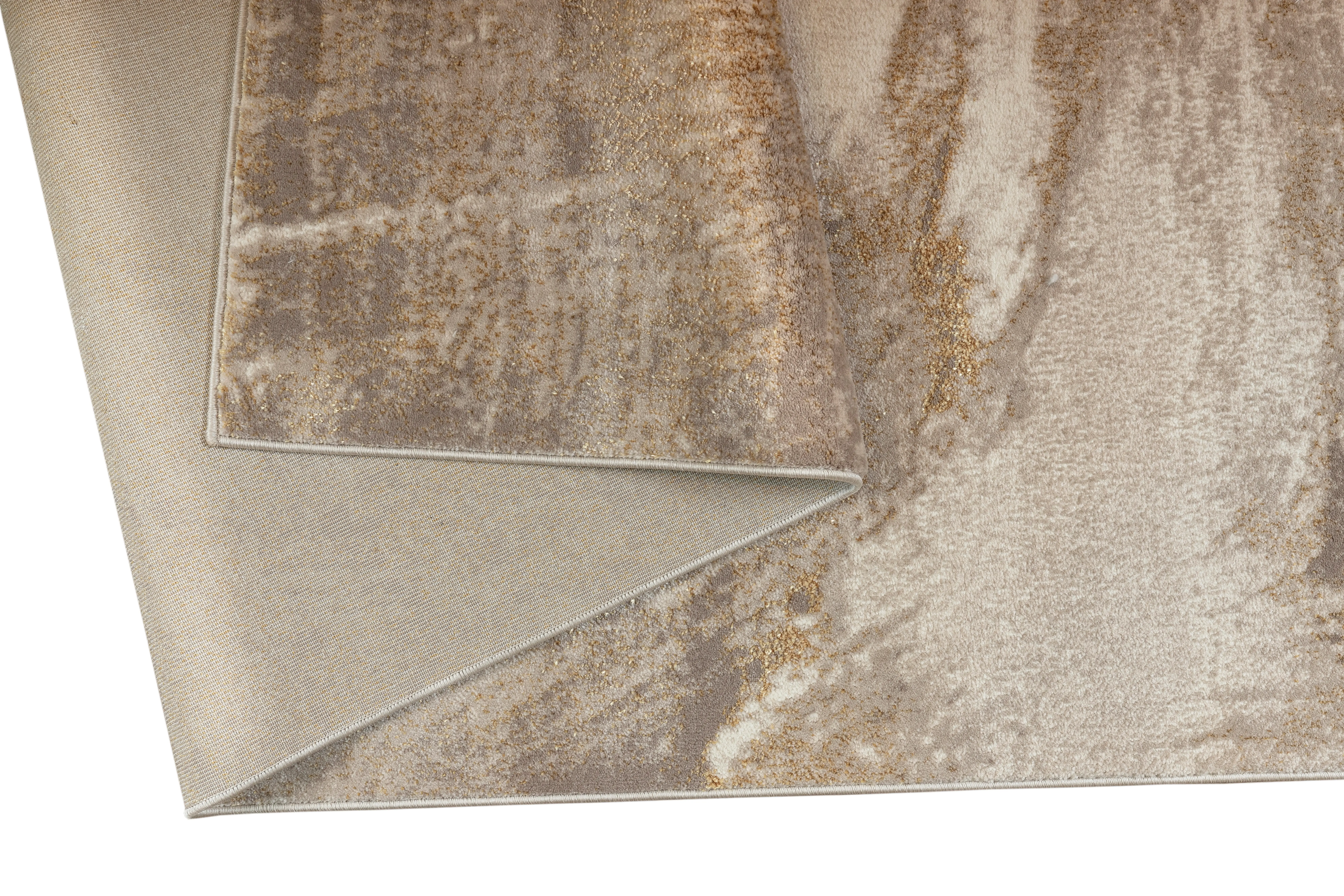 Paris 5 x 8 Beige Brown Area Rug-3