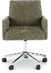 Copley Mellow Forest Green Caster Office Chair
