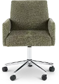 Copley Mellow Forest Green Caster Office Chair