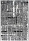 Aden 5 x 8 Gray Lined Area Rug
