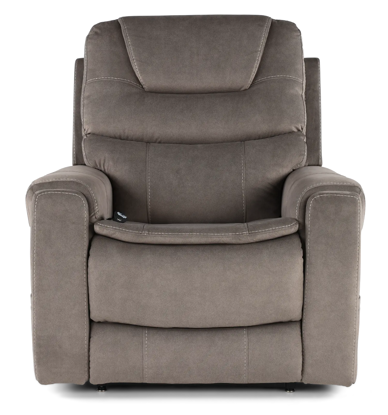 Arula Elephant Gray Power Lift Recliner-1