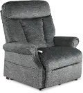 Darby Pewter Gray Power Lift Recliner