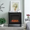 FP1063059 Frescan Black Electric Fireplace