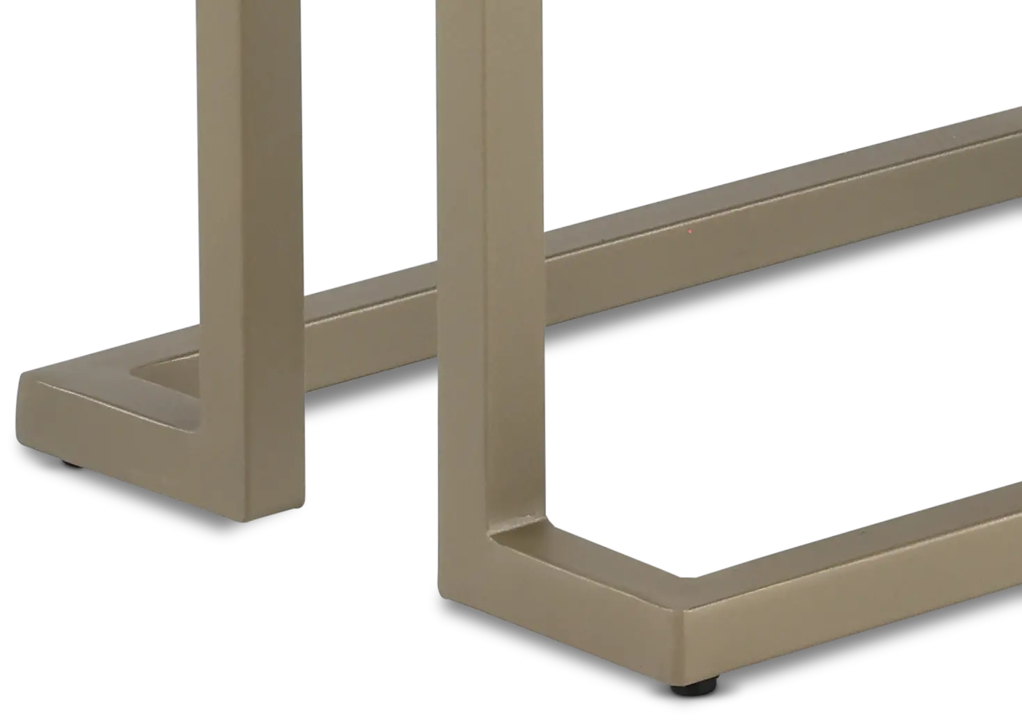 Manhattan Onyx and Gold Sofa Table-5