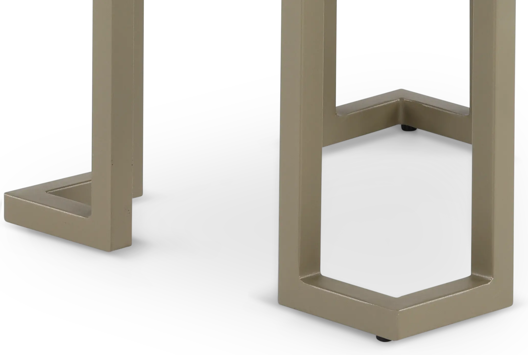 Manhattan Onyx and Gold End Table-5