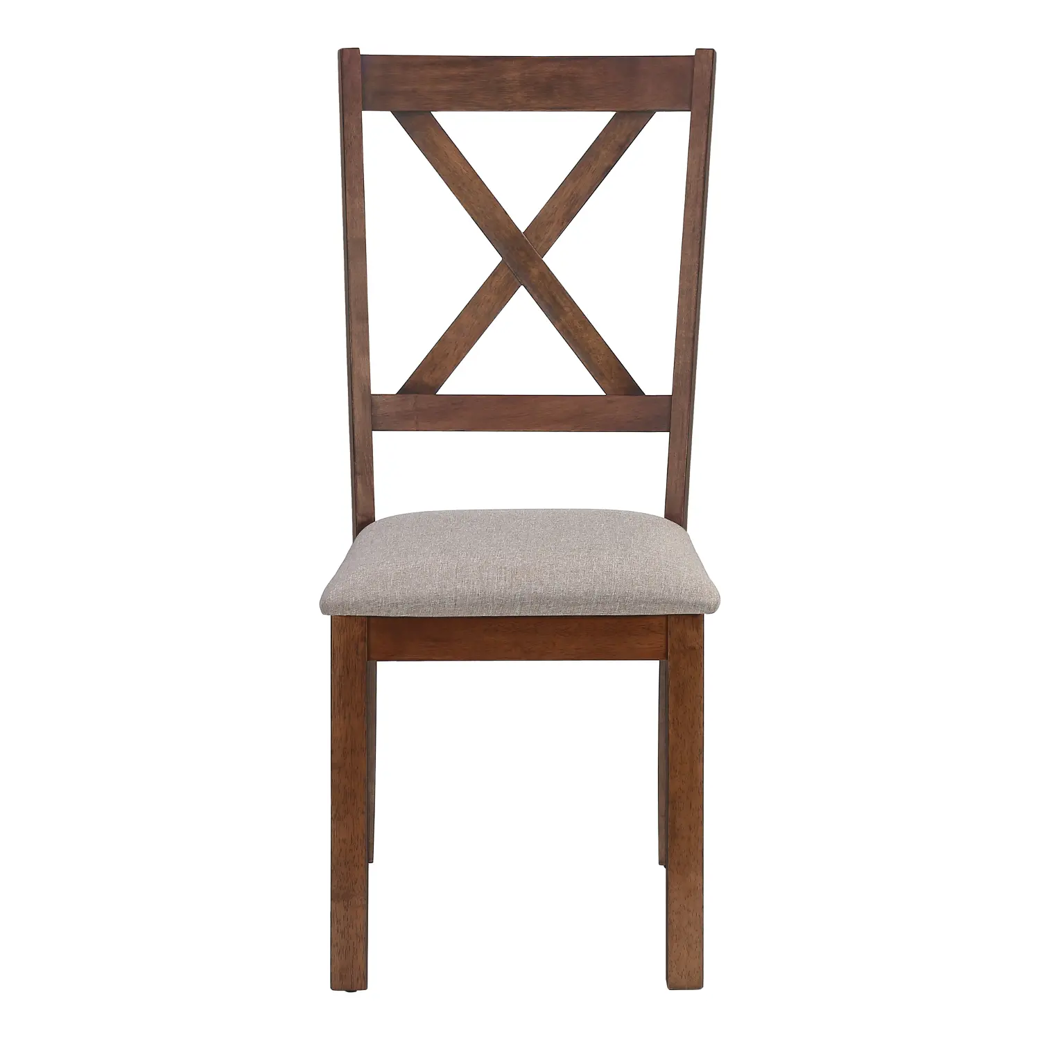 Malina Walnut Brown Dining Chair, Set of 2-1
