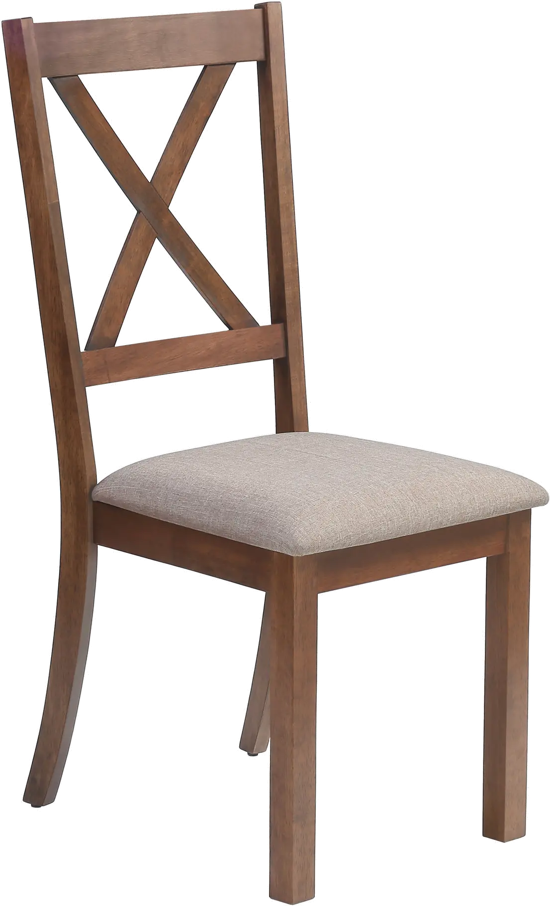 Malina Walnut Brown Dining Chair, Set of 2-3