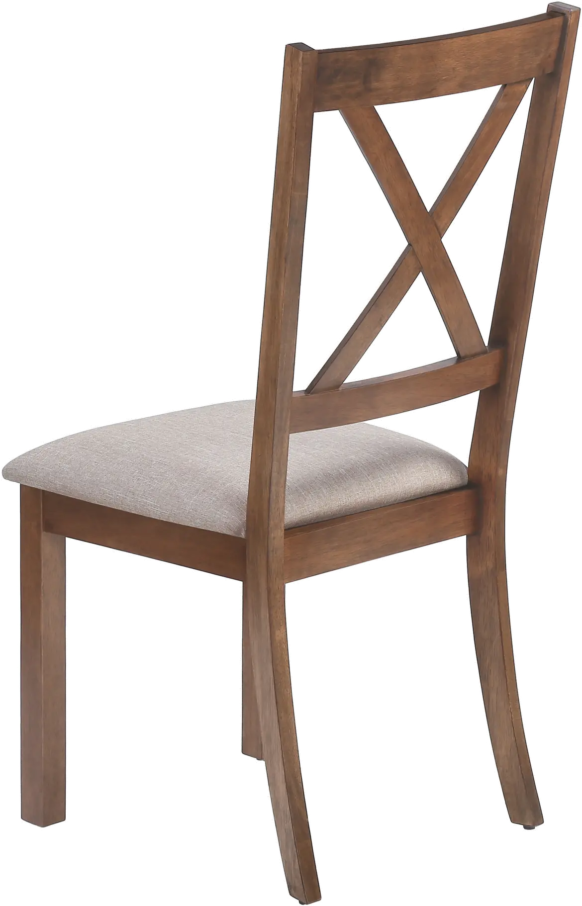 Malina Walnut Brown Dining Chair, Set of 2-5