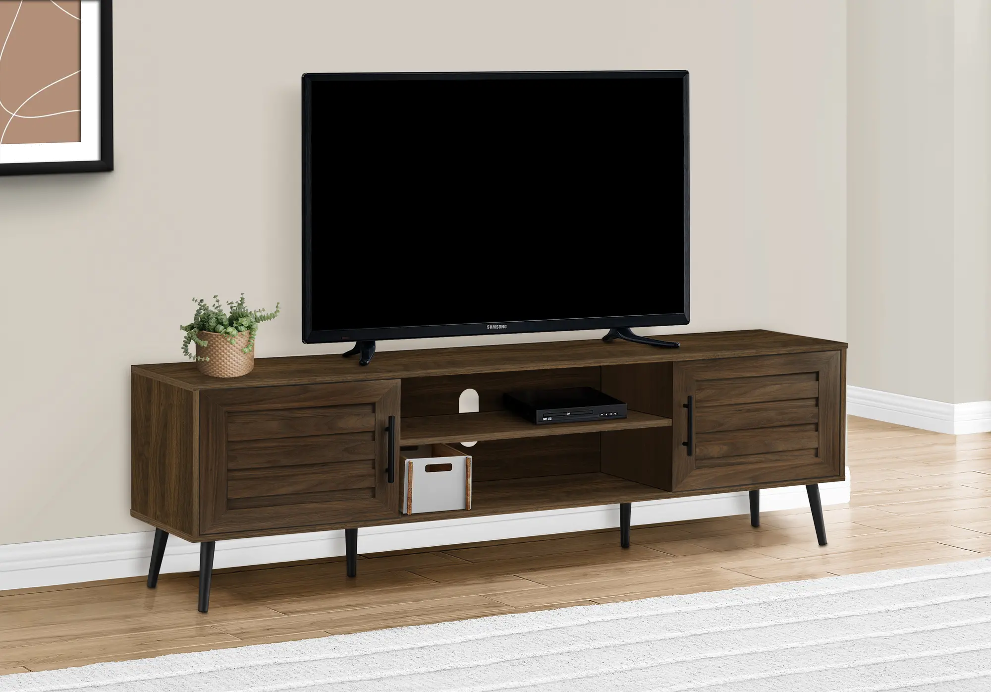 Brown 72 TV Stand-2