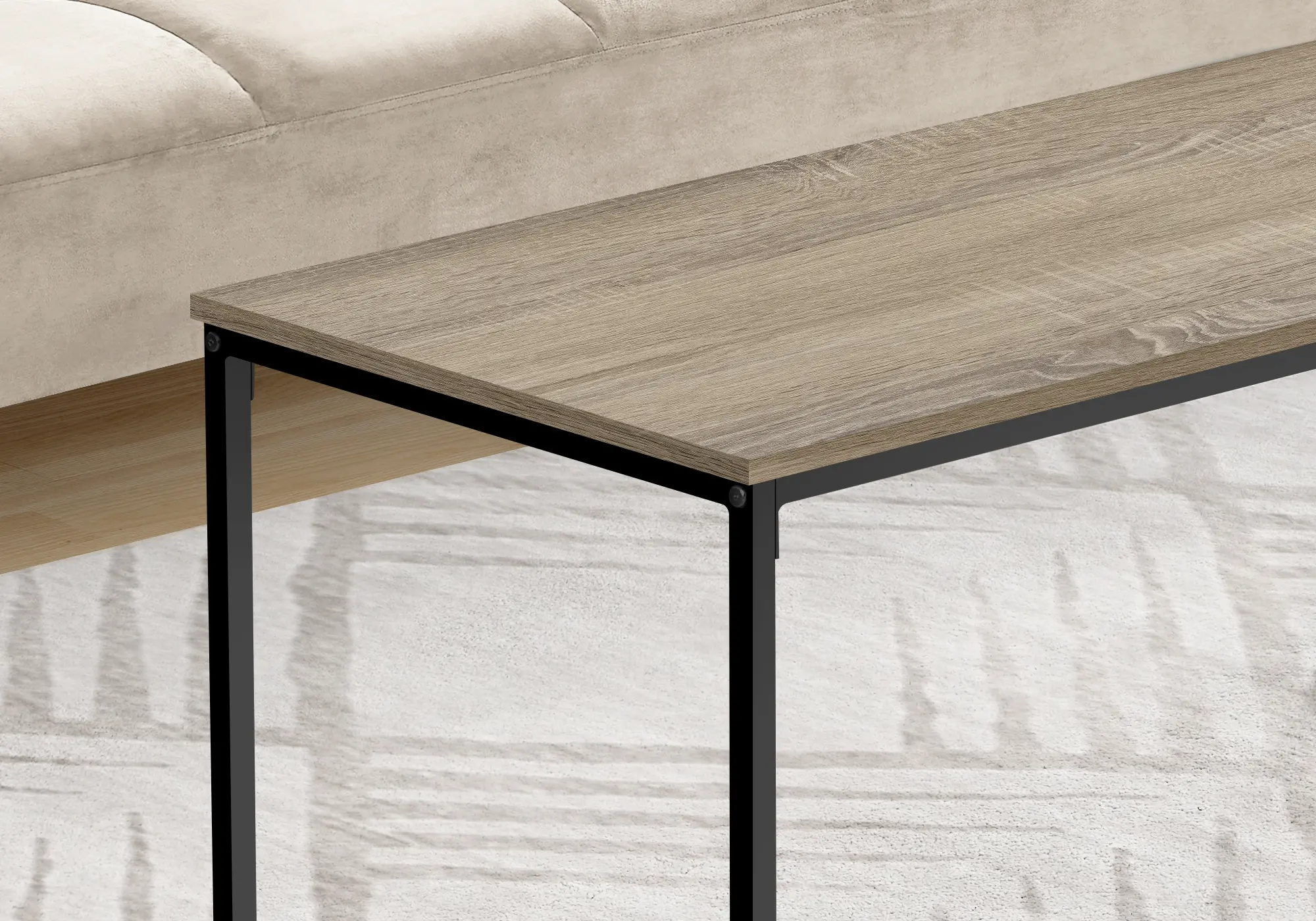 Carly Taupe Coffee Table-2