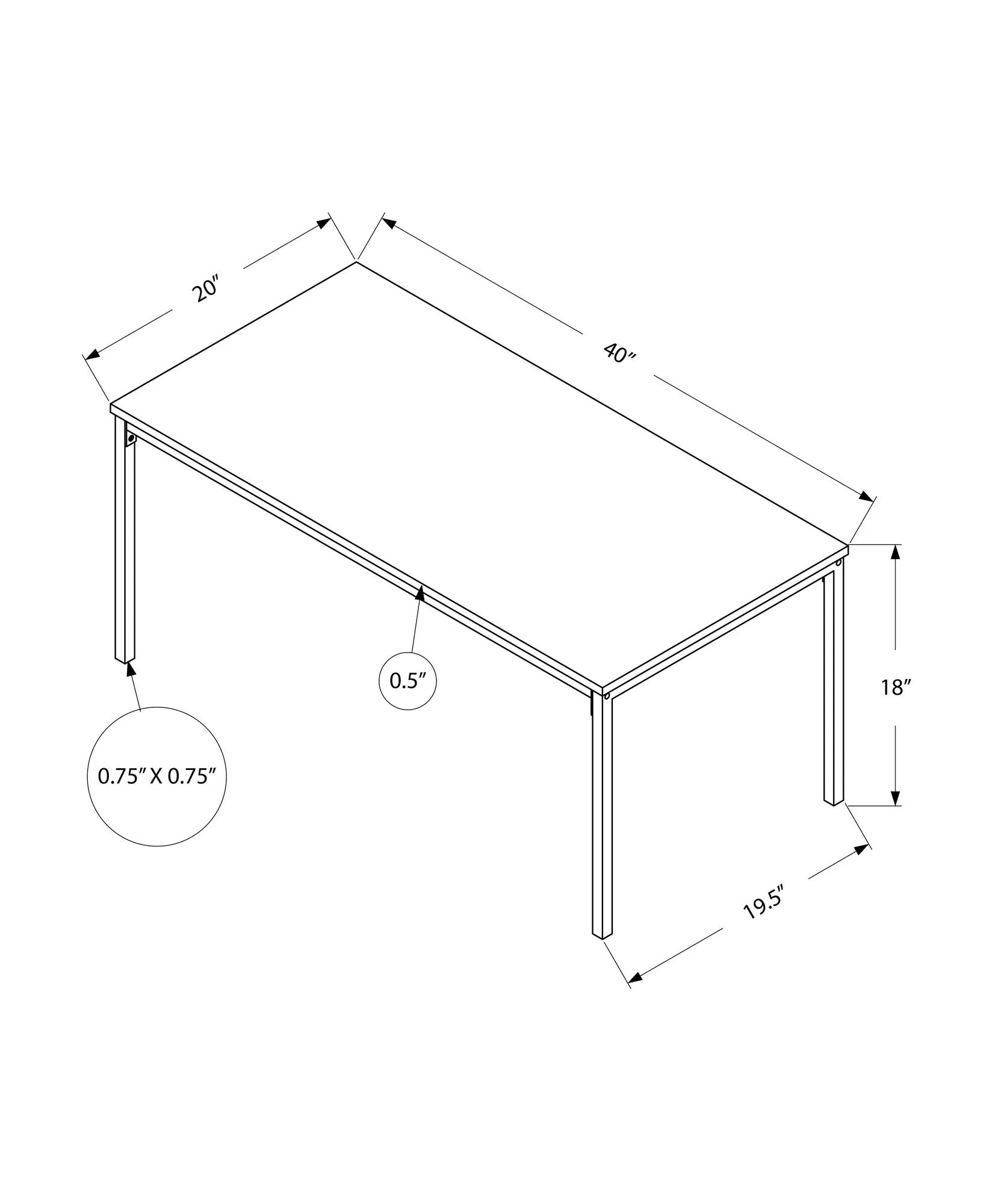 Carly Taupe Coffee Table-4