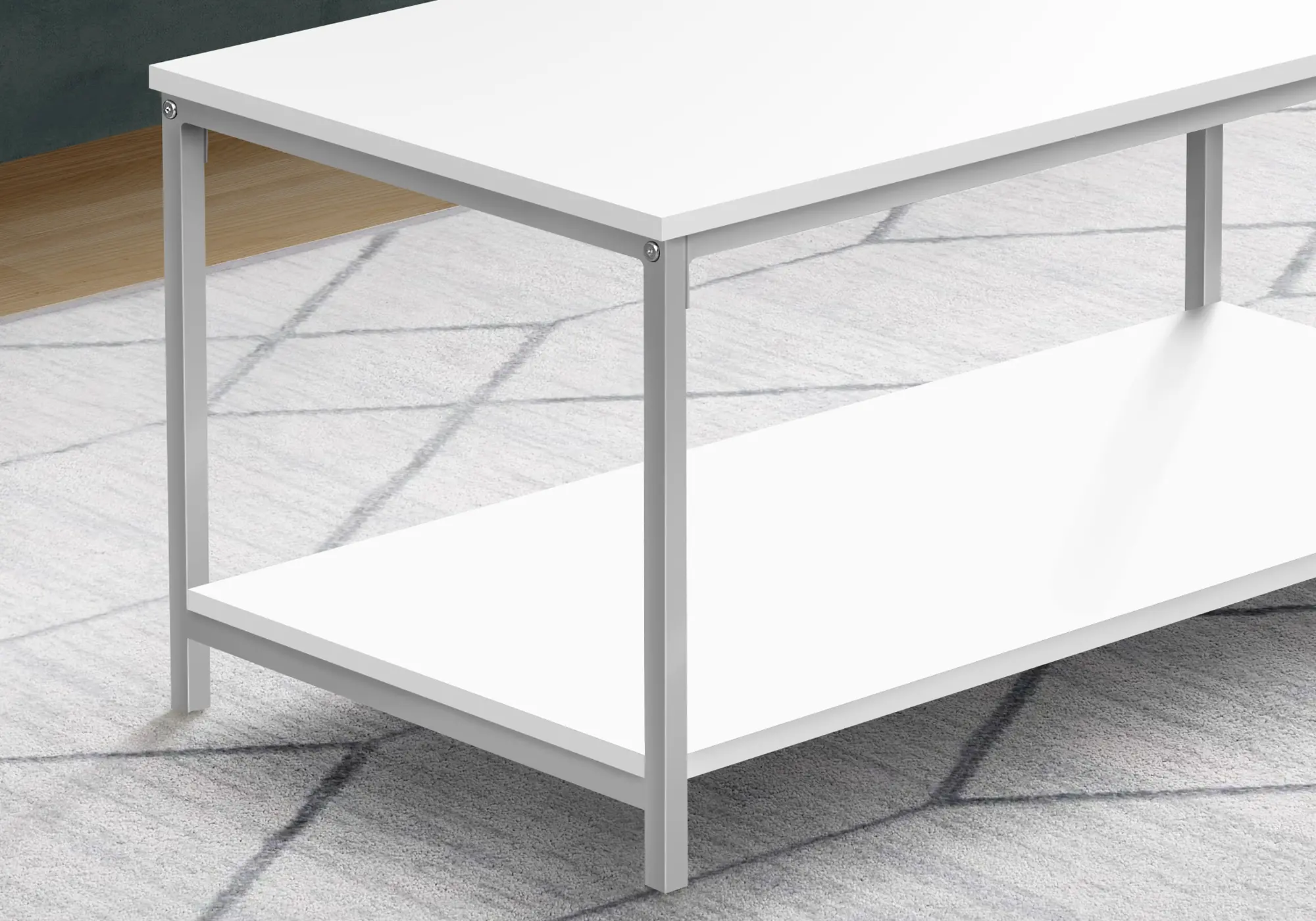 Harley White Coffee Table-4