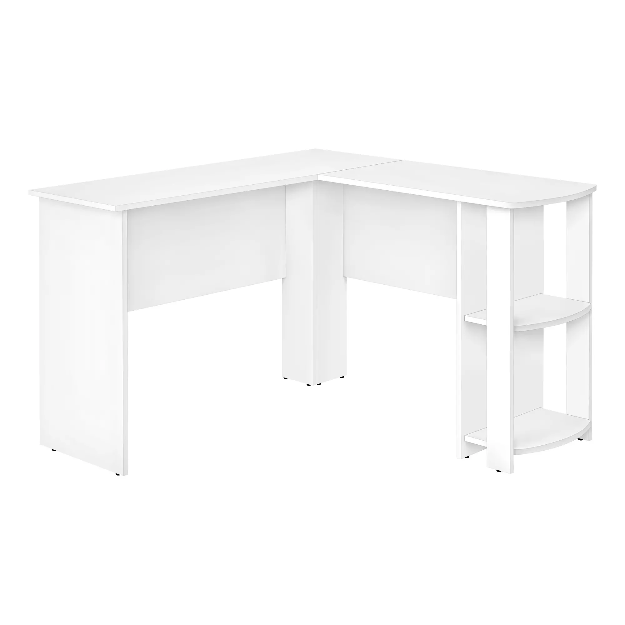 White Corner Office Desk-1