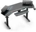 Aero Wing Black Modern Standing Desk