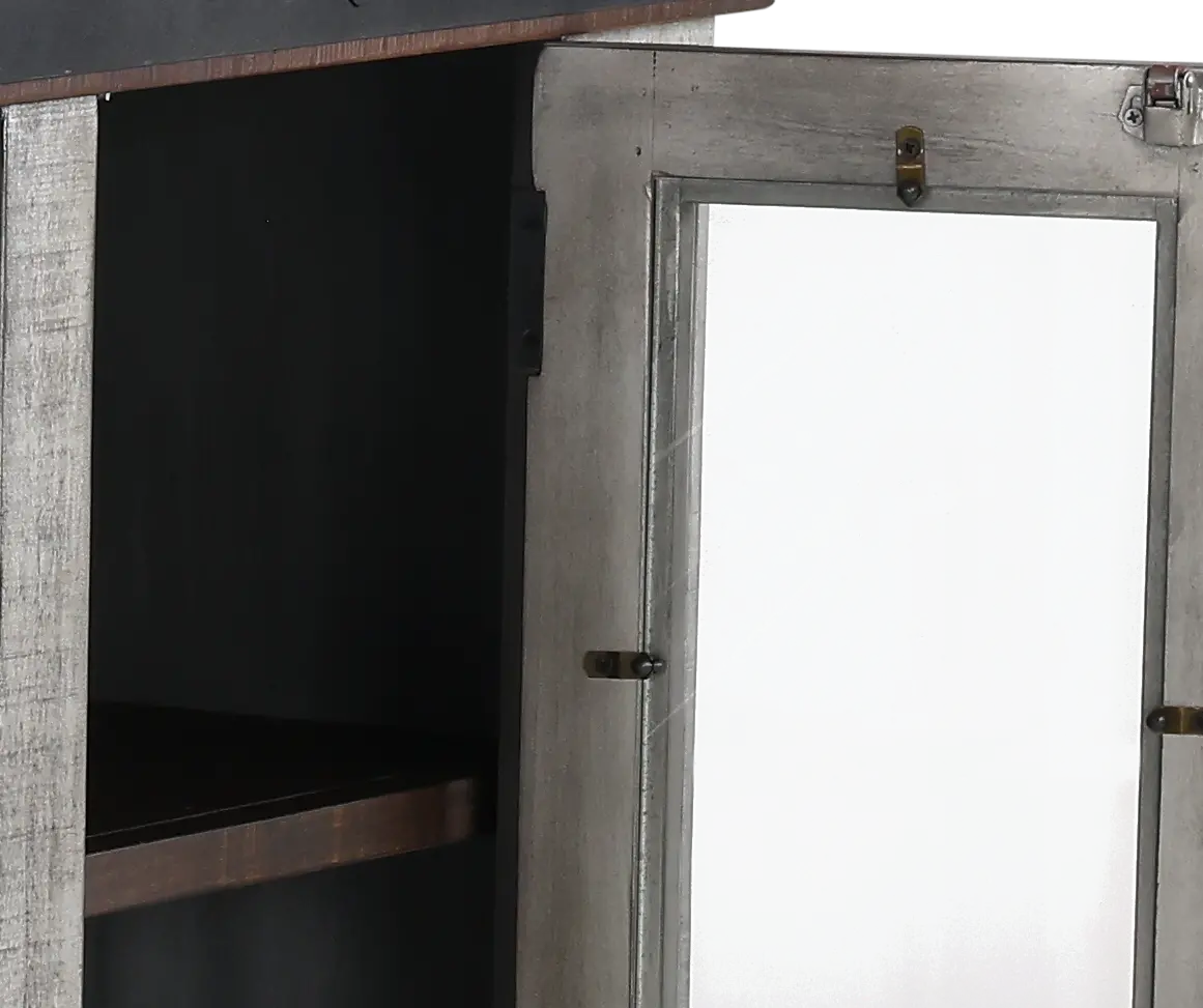 Avalon Gray 82 Fireplace TV Stand-7