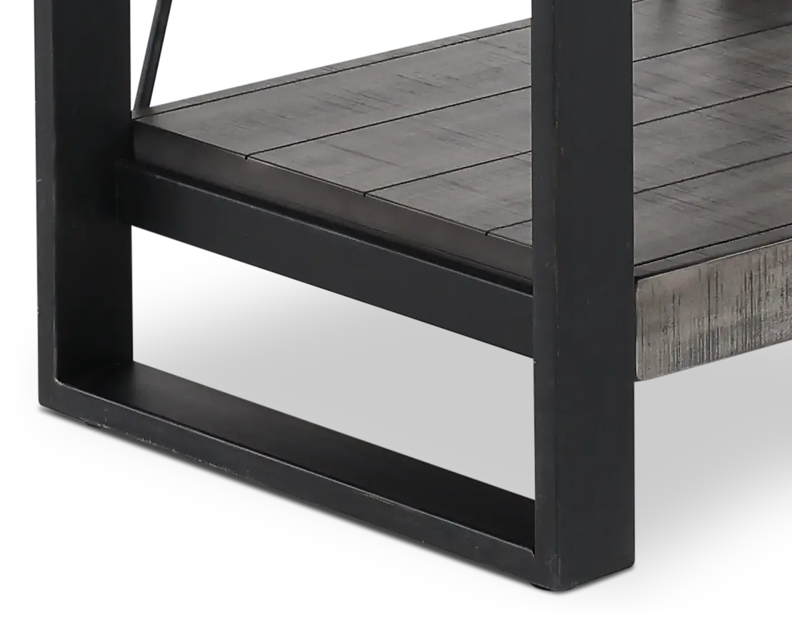 Ferrand Gray Bookcase Pier-6
