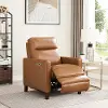 Havana Cognac Brown Zero Gravity Power Recliner