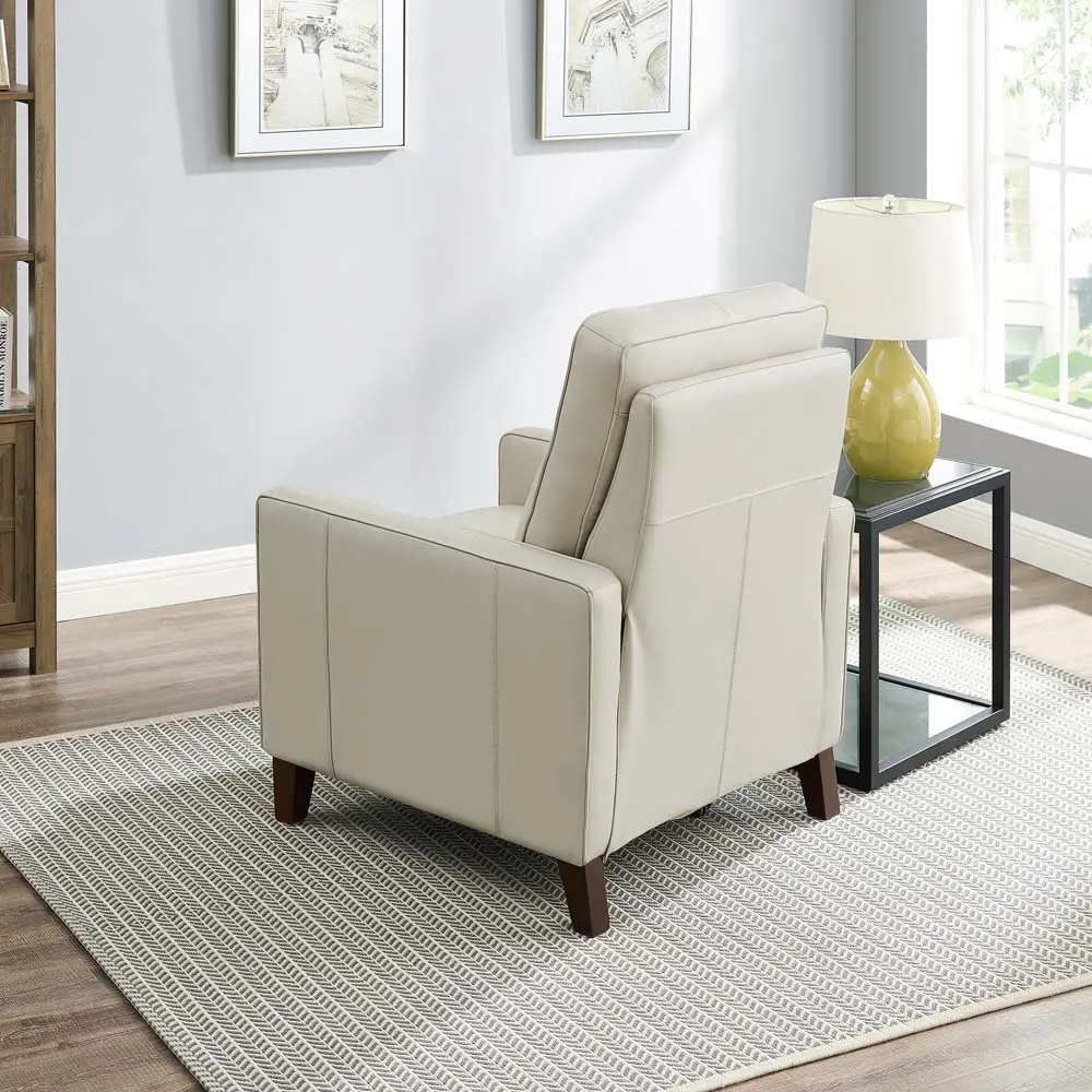 Havana Vanilla White Zero Gravity Power Recliner-6