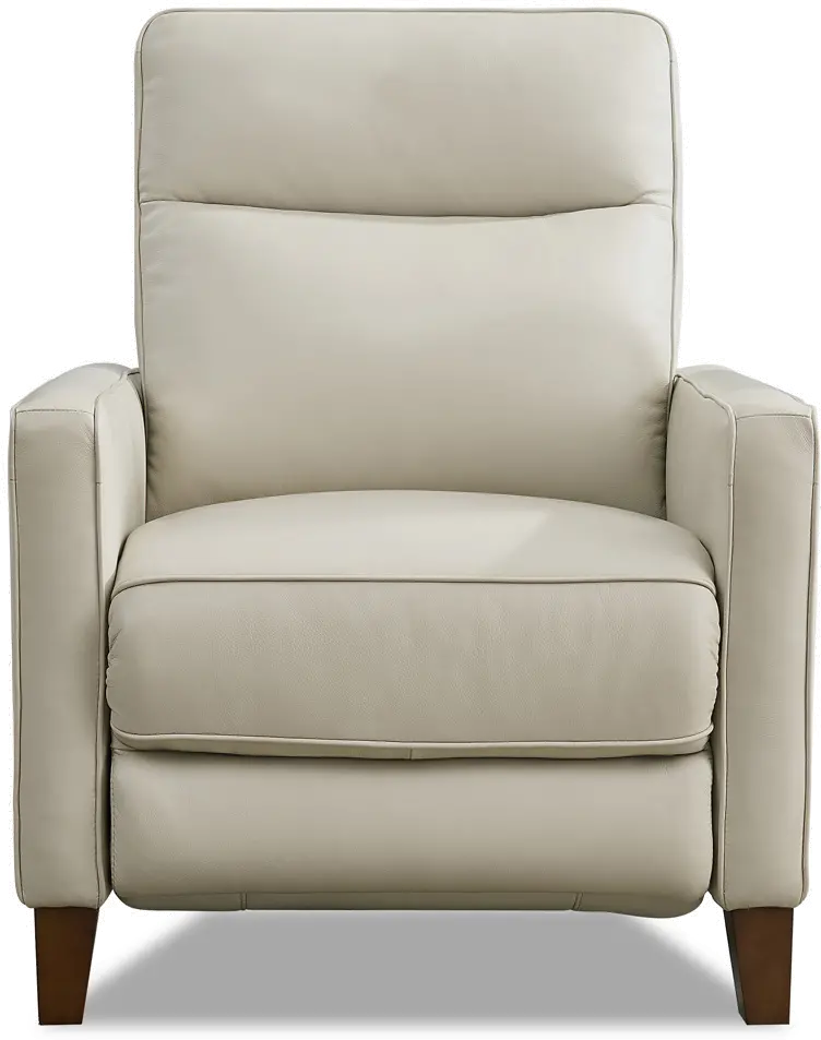 Havana Vanilla White Zero Gravity Power Recliner-1