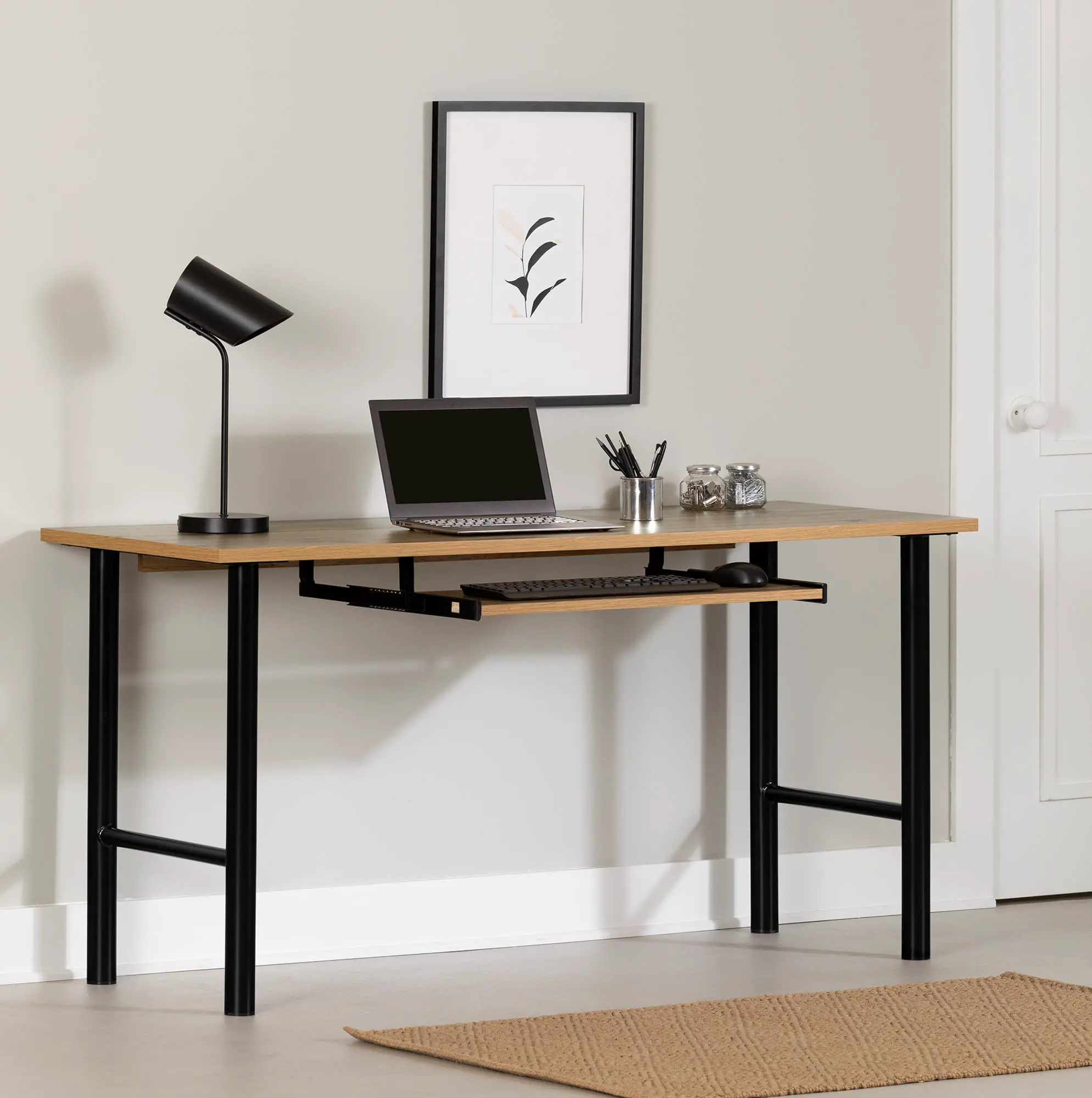 14670 Ezra Oak Desk - South Shore-2