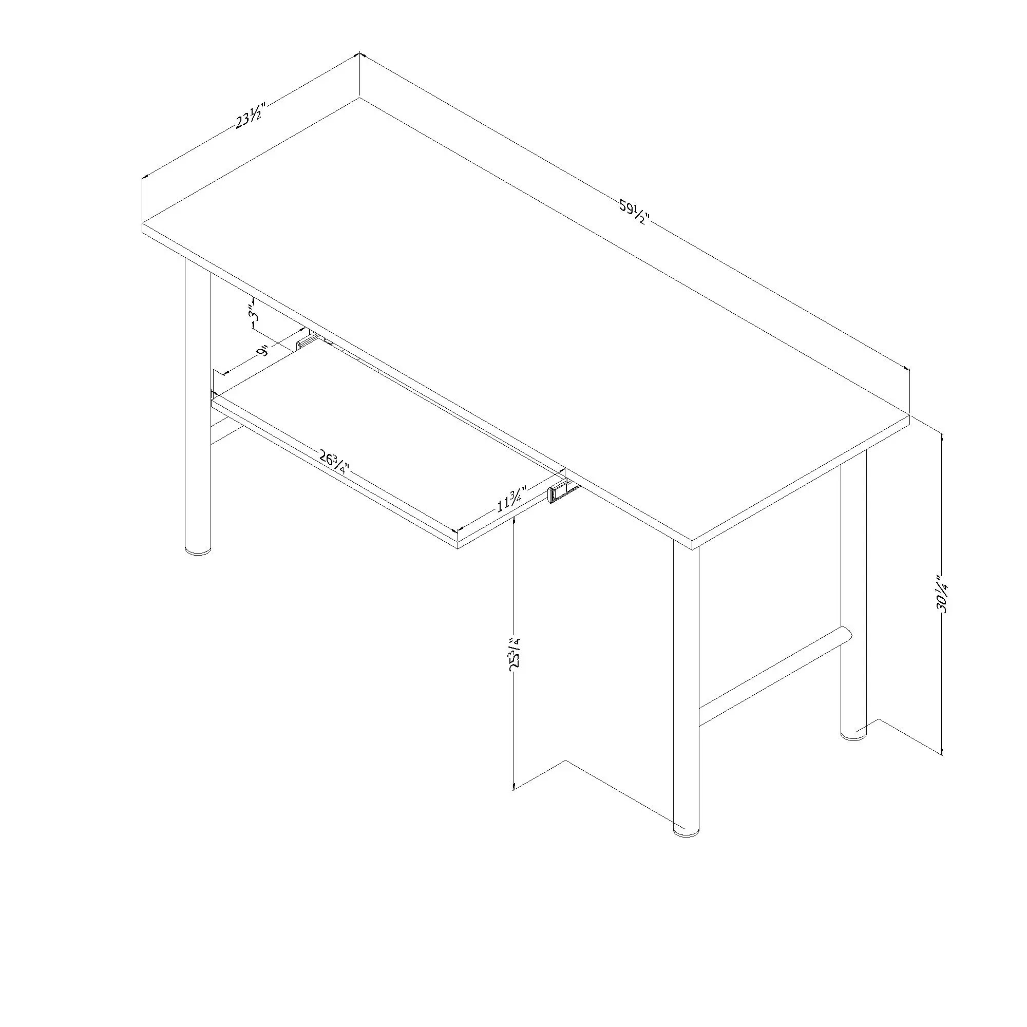 14670 Ezra Oak Desk - South Shore-6