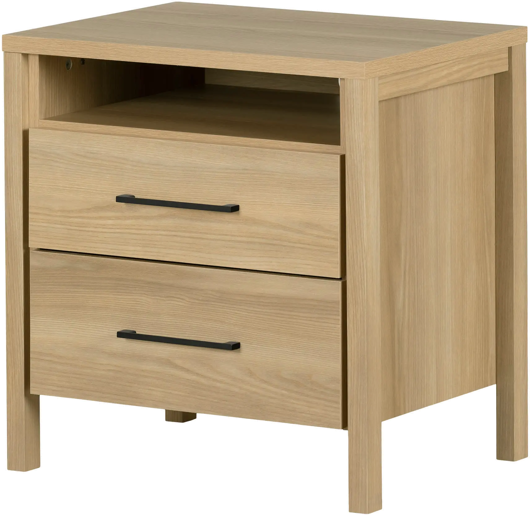 15639 Gravity Natural 2-Drawer Nightstand - South Shore-1