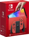 045496597368 Nintendo Switch OLED Joy-Con Controllers Mario Red Edition