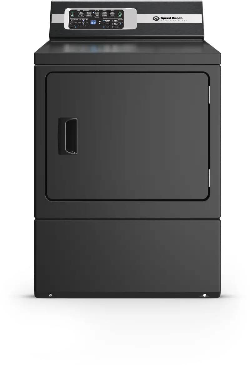 Speed Queen 7.0 Cu Ft Matte Black Gas Dryer