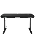 ErgoFx Adjustable Height Standing Desk With Black Desktop