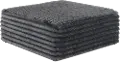 Caspian Dark Gray Ottoman