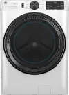 GFW655SSVWW GE 5.0 Cu Ft Smart Front Load Steam Washer - White