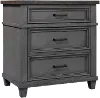 Carmen Slate Gray Nightstand