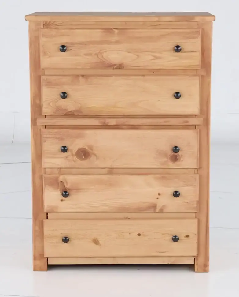 Dakota Honey Chest of Drawers-5