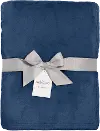 AP102/NAVY-THROW Navy Ultra Soft Blanket
