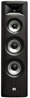 JBLS698DKWS JBL Studio 698 Dual 8  Woofer 6  Mid 3-Way Compression Driver Floorstanding Loud Speaker (Each) - Dark Wood