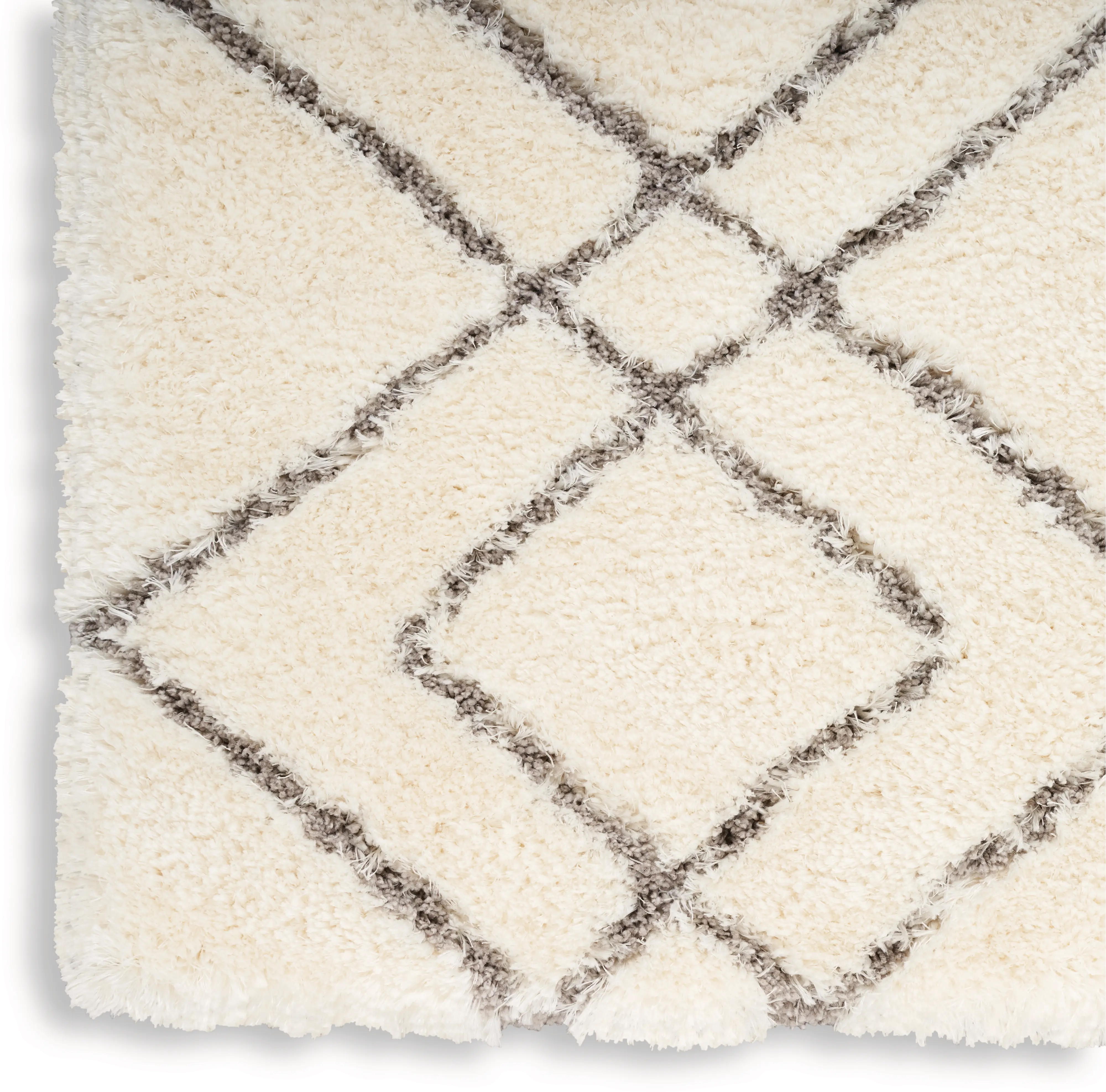 DRS07IVORY Dreamy Shag 5 x 8 Ivory Area Rug-3