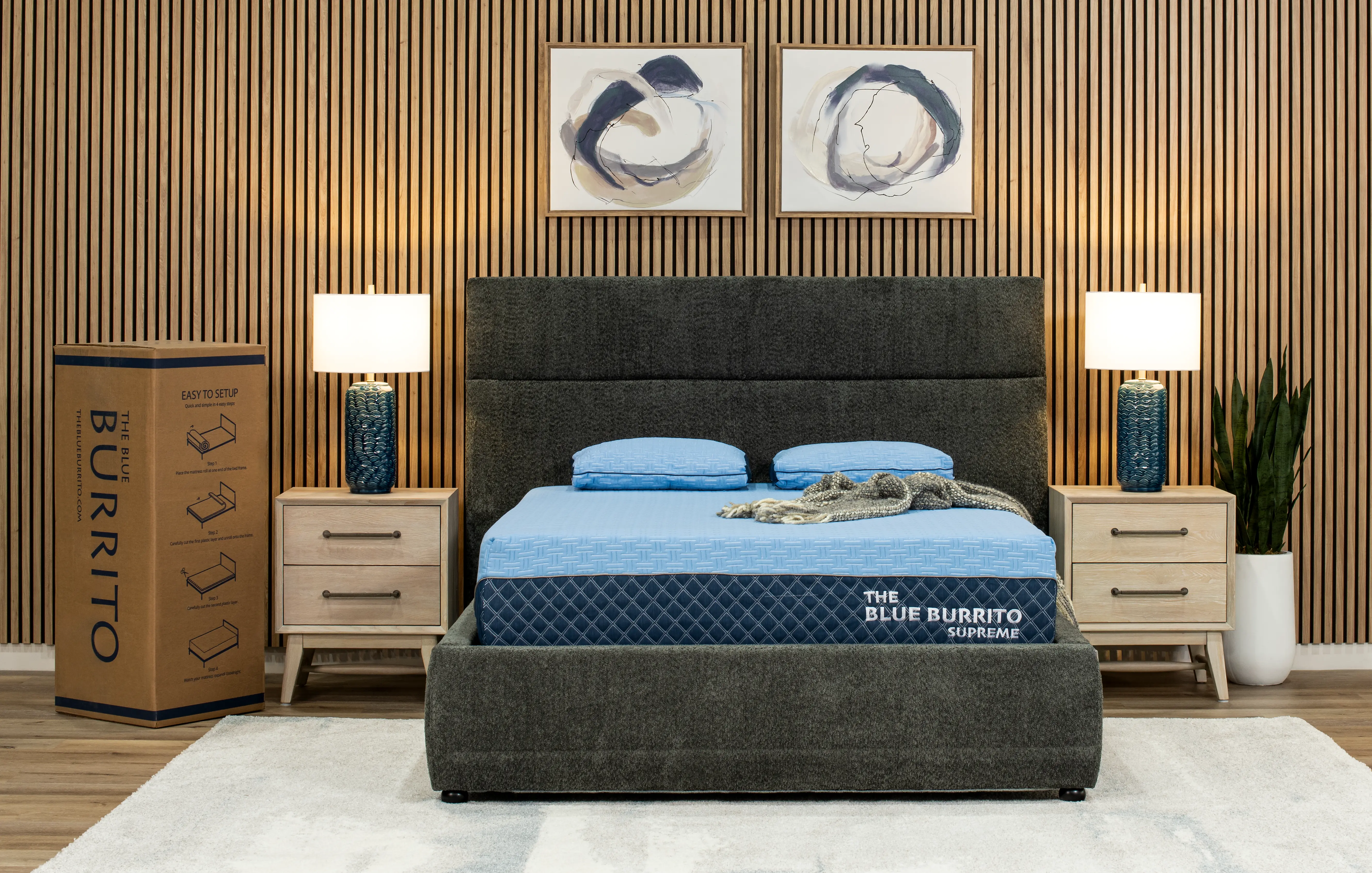 BH-BBSU-130FL Blue Burrito Supreme Hybrid 2.0 Full Mattress-2