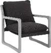 Kai Black Accent Chair