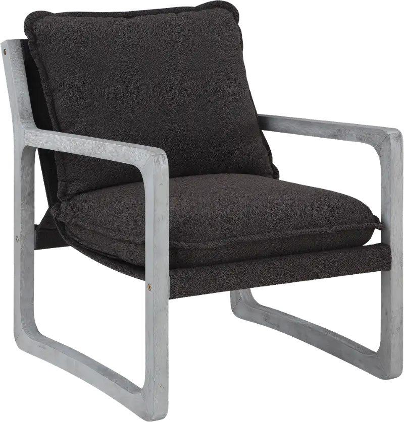 Kai Black Accent Chair