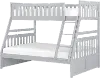 Oakley Gray Twin-over-Full Bunk Bed